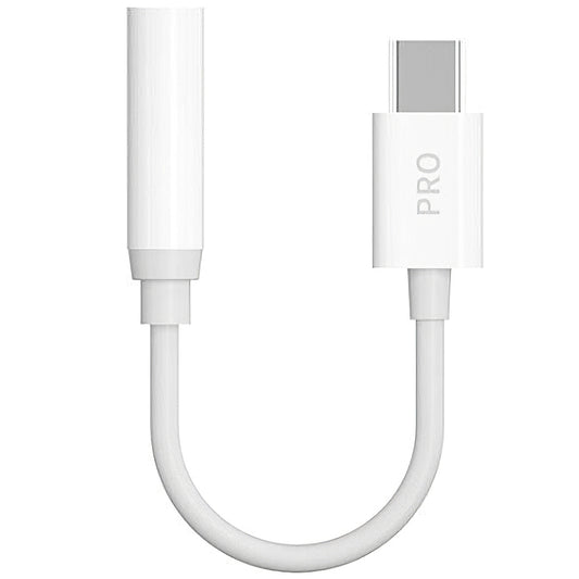 Audio adaptér USB-C - 3,5 mm Dudao L16CPro, biely