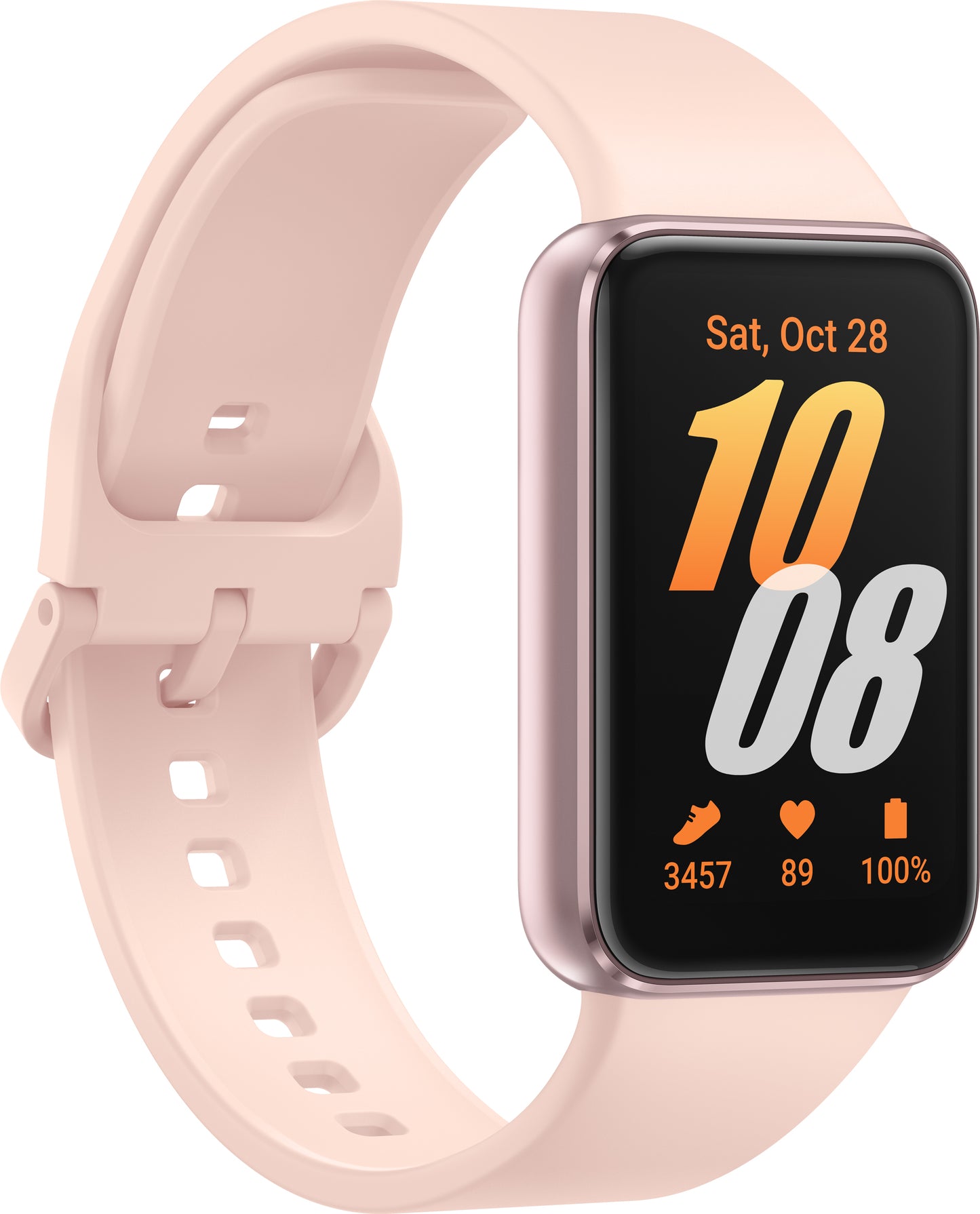 Samsung Galaxy Fit3 Fitness Wristband, Gold Pink SM-R390NIDAEUE 