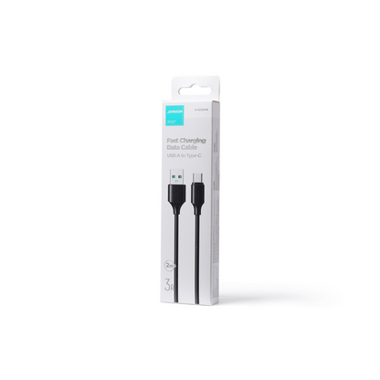 USB-A na USB-C Joyroom S-UC027A9, 18 W, 2 m, čierna 