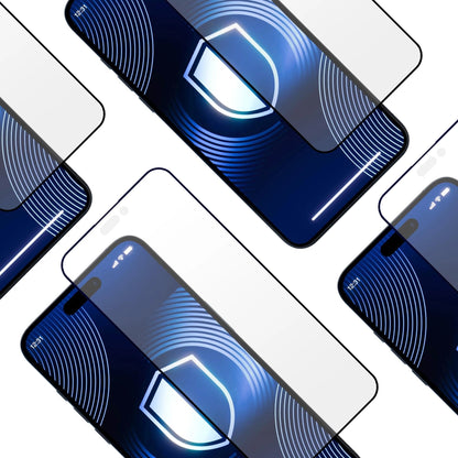 3MK HardGlass Matt Matt Max Screen Protector pre Apple iPhone 16 Pro Max, chránené sklo, plné lepidlo, čierna farba 