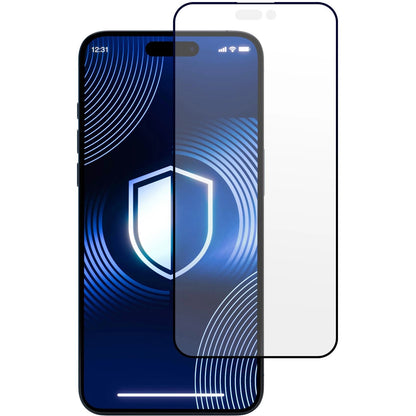 3MK HardGlass Matt Matt Max Screen Protector pre Apple iPhone 16 Pro Max, chránené sklo, plné lepidlo, čierna farba 