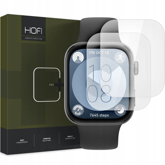 HOFI PRO+ Protective Cover for Huawei Watch Fit 3, Set 2 pieces, Plastic