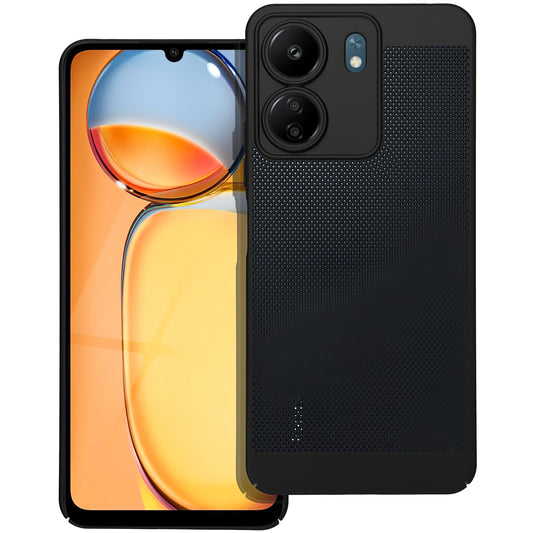 Puzdro pre Xiaomi Poco C65 / Redmi 13C, OEM, Breezy, čierne 