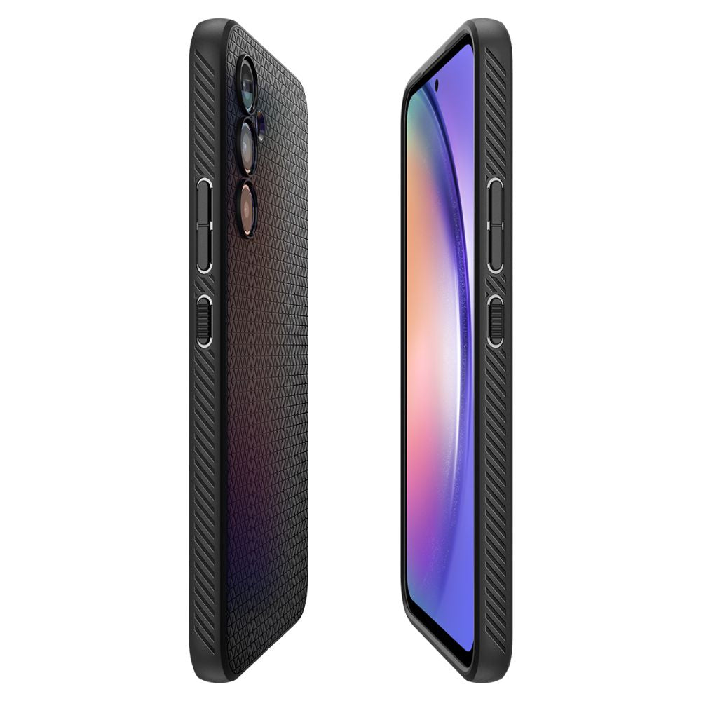 Puzdro pre Samsung Galaxy A54 A546, Spigen, Liquid Air, čierne ACS05885