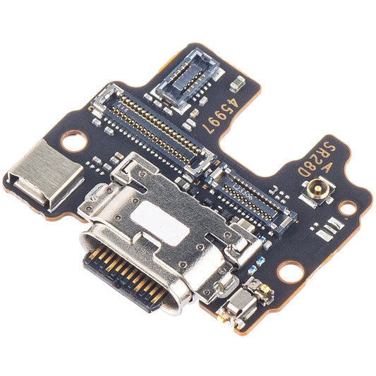 Board with Charging Connector - Motorola Edge 30 Fusion Microphone, Service Pack 5P68C21194 