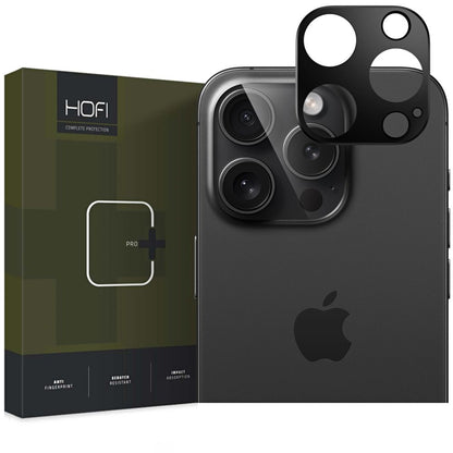HOFI ALUCAM PRO+ Rámček na ochranu zadnej kamery pre Apple iPhone 16 Pro Max / 16 Pro, čierny 