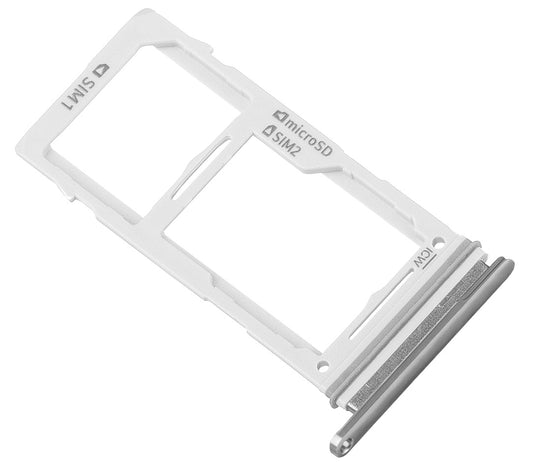 Držiak SIM karty - Samsung Galaxy S10+ G975 / S10 G973, Dual SIM, čierny